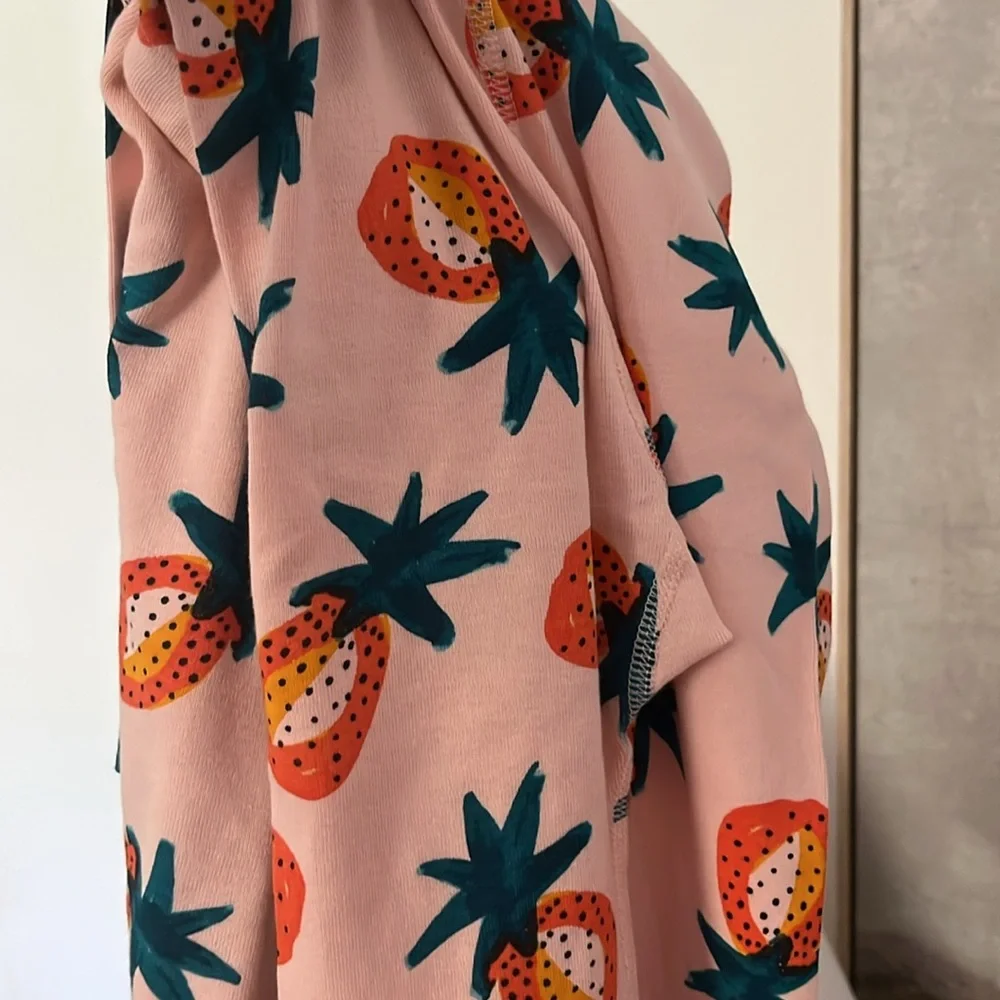 Hanna Andersson Organic Cotton Pineapple Fruit Pajama Set 3T